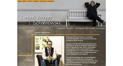 Desktop Screenshot of hans-werner-scharnowski.de